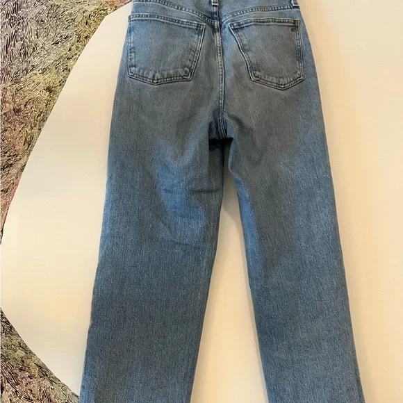 Madewell The Perfect Vintage Wide-Leg Crop Jean Hallstead wash 26 - Picture 4 of 10